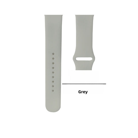 Image of Original OEM Silicone band for iWatch 1 2 3 4 5 6 7  8 9 10 11 se ultra 2 3