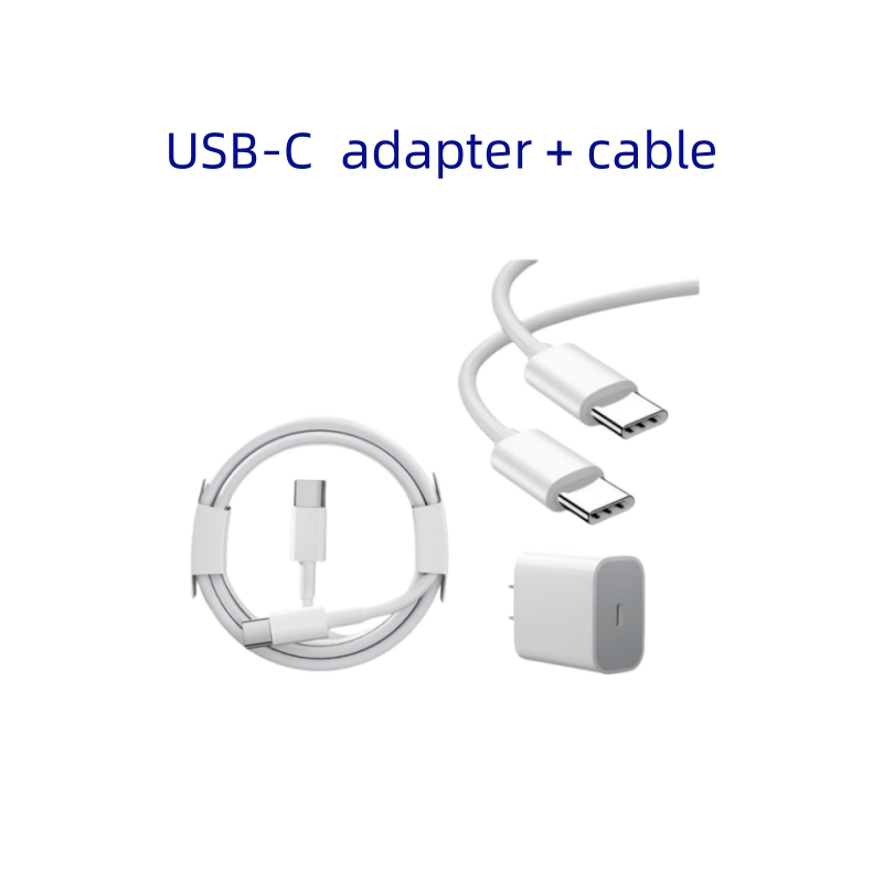 20W PD USB C chargers and cable kit for iPhone 16 15 pro max