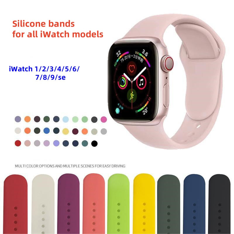 OEM original silicone watch band for apple watch
