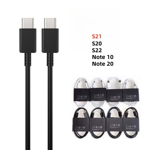 Image of S21 5A Type C to C cable for Samsung phones