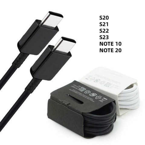 Image of Note10 5A Type C to C cable for Samsung phones
