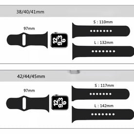 Original OEM Silicone band for iWatch 1 2 3 4 5 6 7  8 9 10 11 se ultra 2 3