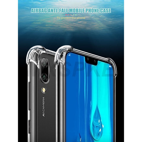 Image of Samsung Galaxy A90 A80 A70 A60 A50 Shockproof Clear Transparent Silicone Phone Case For A21 A31 A41 A51 7 8 91 5G Protection Back Case