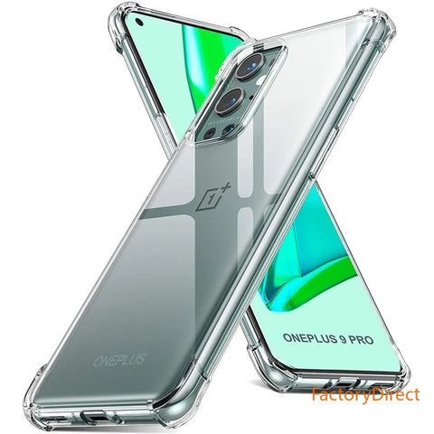 Image of Crystal Clear Case For Oneplus 9 Pro 5G casing four corners One Plus 8T 8 7 7T pro Nord N10 N100 Transparent Protective Silicone Cover 5 6T pro Phone Accessories