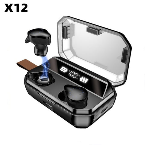 Image of X12 TWS 5.0 3D Stereo Sound Wireless Bluetooth earbuds long working time