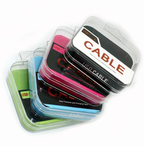 Image of 6ft 2A usb data cable for lightning apple iphone micro b C