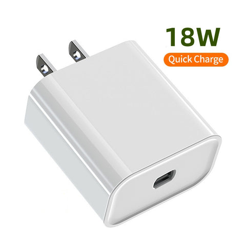 Image of 18W PD USB C home plug super fast Wall Charger