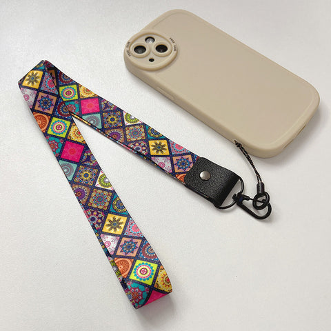 Image of Mobile Phone Straps Vintage Hanging Rope Anti-lost Lanyard