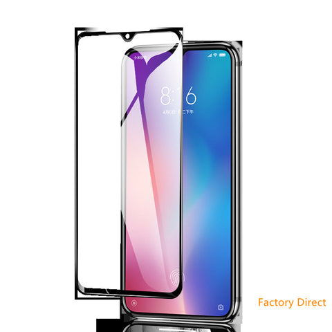 Image of 9D Curve tempered glass for Samsung Galaxy Sery and Samsung Note Sery models