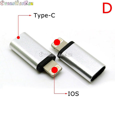 Image of Female Male IOS Micro USB Type-C USB 3.0 Cable Charging Cable Converter Adapter