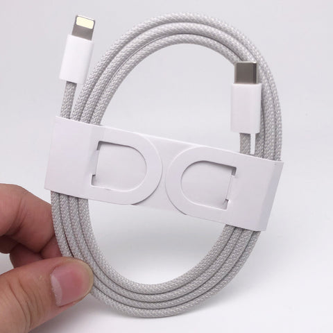 Image of NEW 20W PD USB cable Type C to 8 pin Lightning fast charging charger