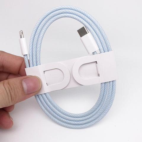 Image of NEW 20W PD USB cable Type C to 8 pin Lightning fast charging charger