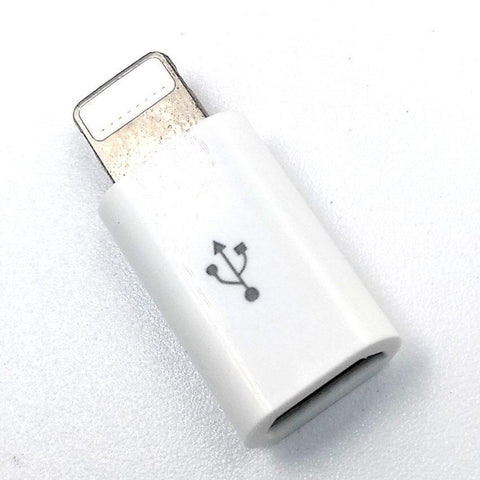 Image of Android Micro usb To IOS Charging adapter