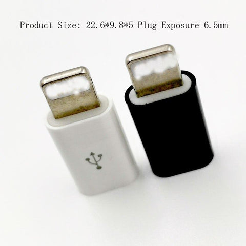 Image of Android Micro usb To IOS Charging adapter