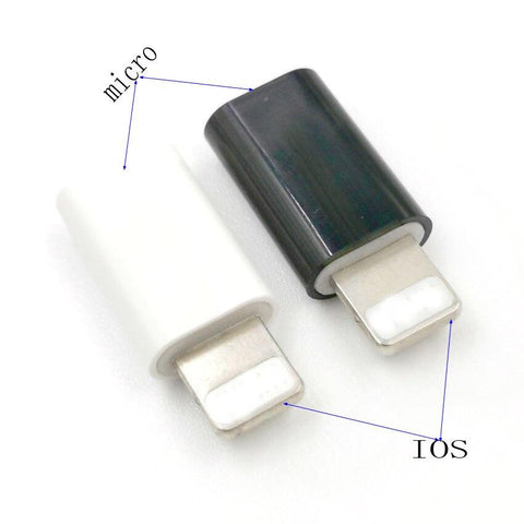 Image of Android Micro usb To IOS Charging adapter