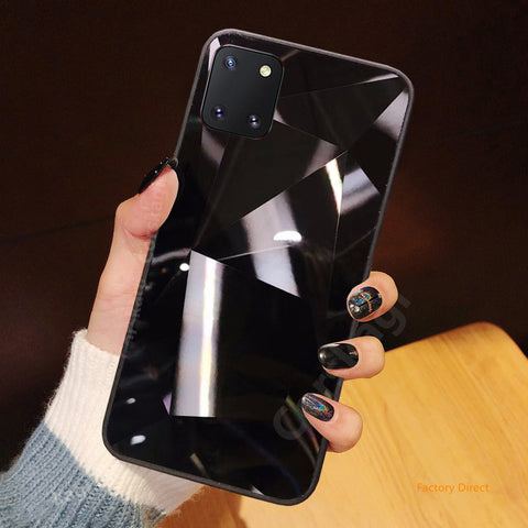 Image of Diamond design Fancy shining Jelly color phone case back cover for Samsung S M J Note Sery