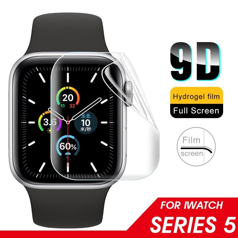 3D Full Cover Nano Tempered Glass For Apple Watch Series 38 40 42 44mm Screen Protector coated Glass iwatch 4 3 2 38mm 40mm
