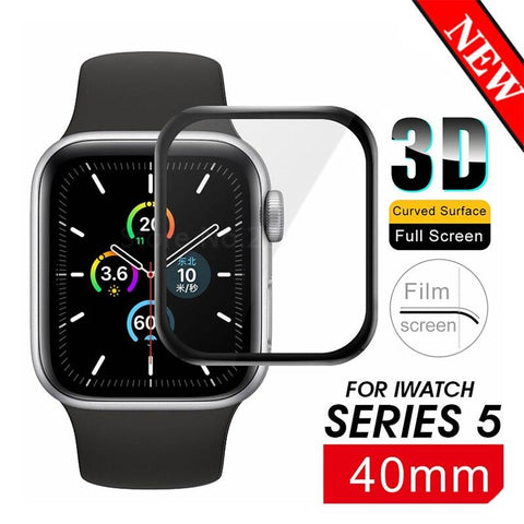 Image of 3D Full Cover Nano Tempered Glass For Apple Watch Series 38 40 42 44mm Screen Protector coated Glass iwatch 4 3 2 38mm 40mm