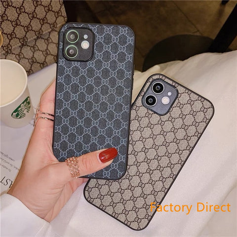 Image of Fancy pattern brand business style case for iPhones