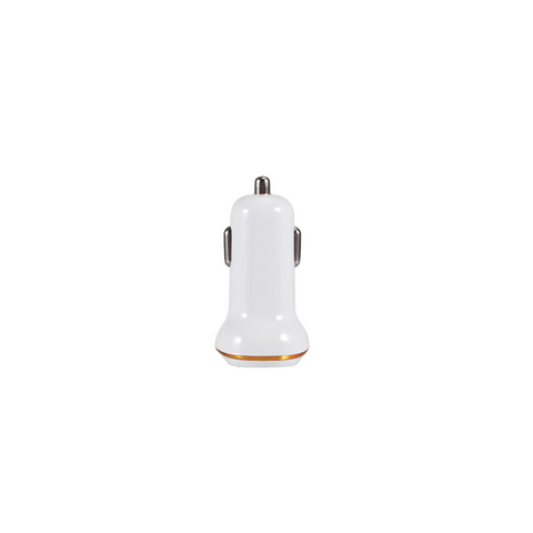 Image of High quality 5V 2A Dual USB Port Car Charger with Gold Ring