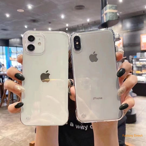 Image of Oneplus 7 7t pro 8 8t 9r pro ultra thin clear phone case high quality protective back cover