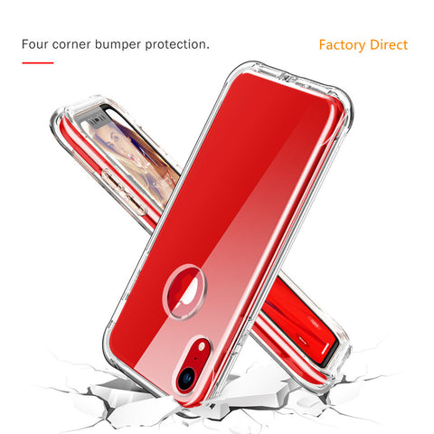 Image of Ultra think glass case for new iPhone 13 pro max 12 Mini 11 x 87 plus