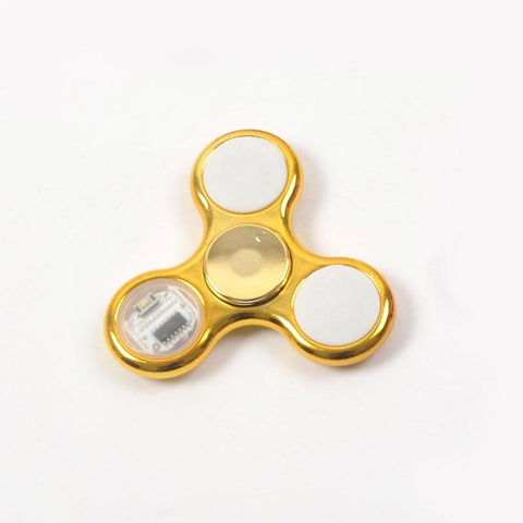 Image of 6colors Creative LED Light Luminous Fidget Spinner Changes Hand Spinner Golw in the Dark Stress Relief Toys For Kids