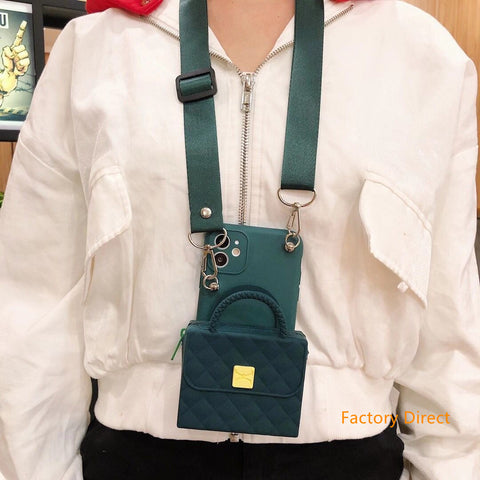 Image of Samsung A Sery phone case with card wallet coin purse