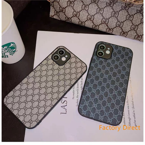 Image of Fancy pattern brand business style case for iPhones