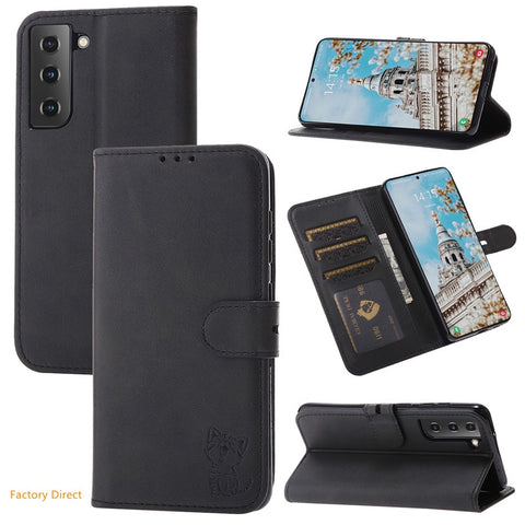 Image of Galaxy Samsung A6S A9s star pro A10E A20E A30S A40 A50S A70S A80 A90 plus Casing Luxury Shockproof Leather phone case with stand holder and bank card slot photo window wallet back cover For Samsung S8 S9 S10 S20 ultra plus fe with magnetic plate