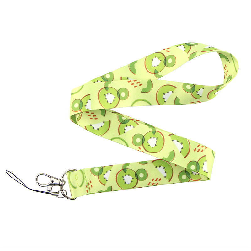 Fruit design Lanyard for Keys Phone Strap ID Badge Holder Fashion Gifts
