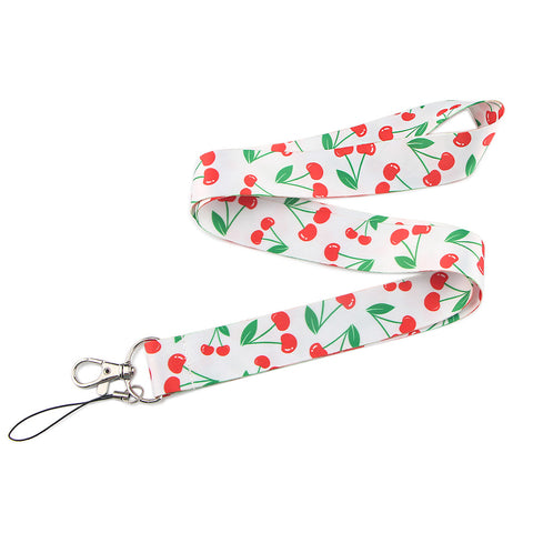 Image of Fruit design Lanyard for Keys Phone Strap ID Badge Holder Fashion Gifts