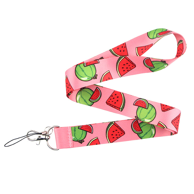 Fruit design Lanyard for Keys Phone Strap ID Badge Holder Fashion Gifts