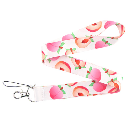 Image of Fruit design Lanyard for Keys Phone Strap ID Badge Holder Fashion Gifts