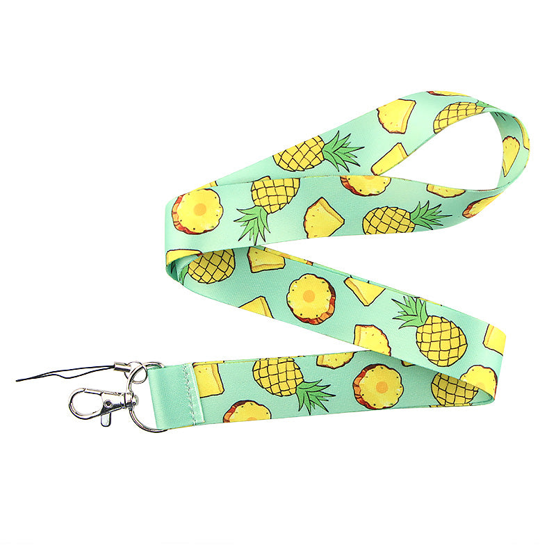 Fruit design Lanyard for Keys Phone Strap ID Badge Holder Fashion Gifts