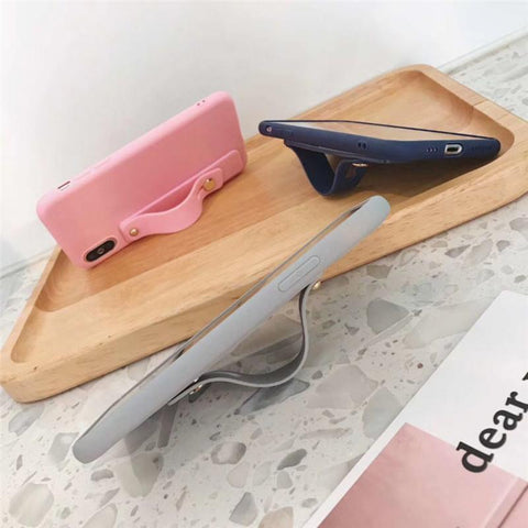 Image of Mobile Phone Holders Colorful Bracket Hand Band