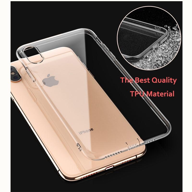Ultra Thin Clear Soft Silicone Case for all phone models