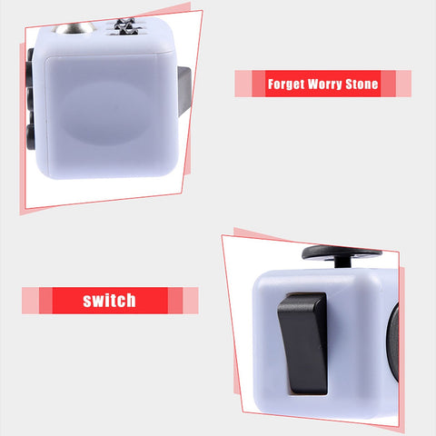 Image of Cube Toy Anti Stress Decompression toy Press Magic Stress Anxiety Relief Depression Anti Cube for Kids Adults Stress Relief Toy