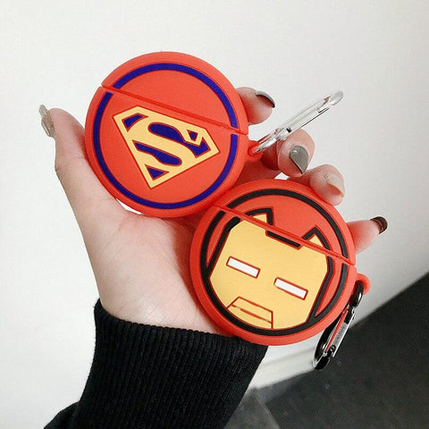 Image of Disney Huawei Freebuds 3 Case Cover Lilo and Stitch Spiderman Ironman Captain America Jack Skellington Mickey Minnie Mouse Toys