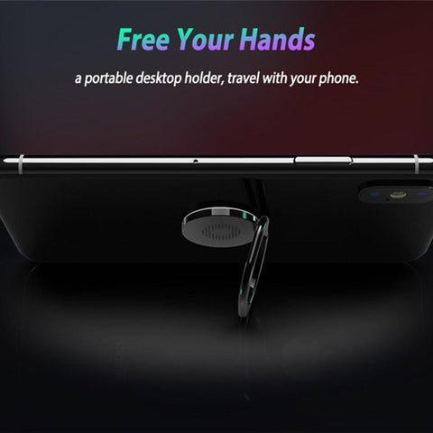 Image of Finger Ring Holder 360 Degree Mobile Phone Smartphone Finger Stand Holder Round Phone Ring Car Mount Stand