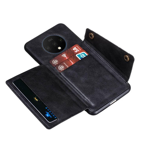 Image of Flip Leather Card Slot Holder Case For Samsung Galaxy S sery Wallet Phone Cover
