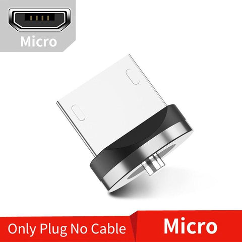 Image of European plug USB Charger For Samsung Magnetic Micro Cable LED Wall Charger