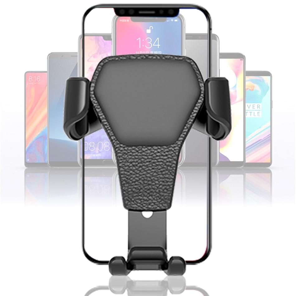 Gravity Car Holder For Phone Air Vent Clip Mount with retail packaging