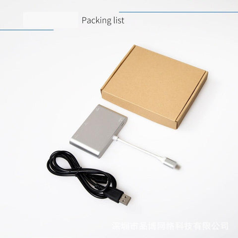 Image of HDMI VGA to lightning adapter for Apple to Audio AV Multiple Digital Adapter Connector for iPhone for ipad ios 13