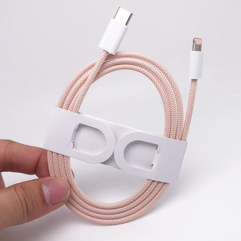 Image of NEW 20W PD USB cable Type C to 8 pin Lightning fast charging charger