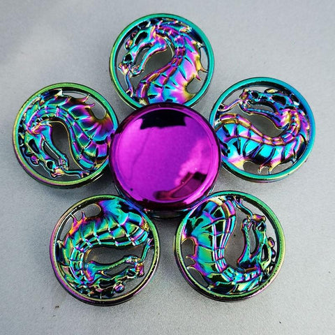 Image of Hand Fingertip Gyro Colorful Spinner