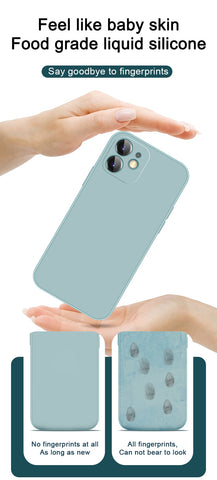 Image of Original Official Silicone Case For iPhone 13 pro max mini 12 11 Pro X XR XS 8 7 Case