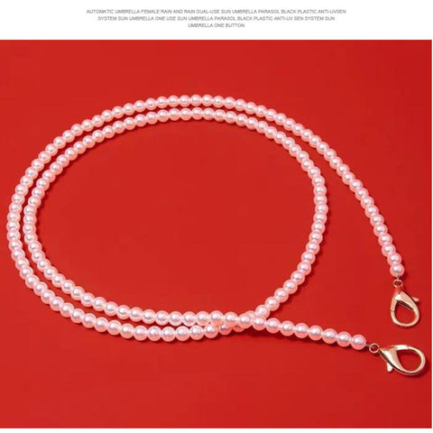 Image of Universal Phone Fashion Sling Lanyard  Pearl Hanging cross body strap