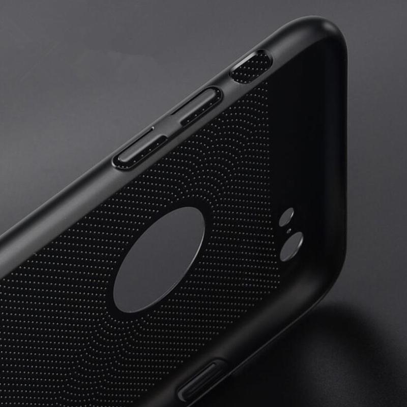 Slim hard PC Dotted Matte Case Cover for iPhone Samsung models