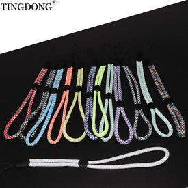 Hot Mobile Phone Straps USB Key Short Lanyard Adjustable Walkie Talkie Hand Strap Wrist Rope Audio Anti-lost Lanyard
